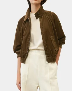 Blouson en Velours côtelé marron-Marc O'Polo Online