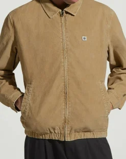Blouson en Velours côtelé Parker beige foncé-Element Discount