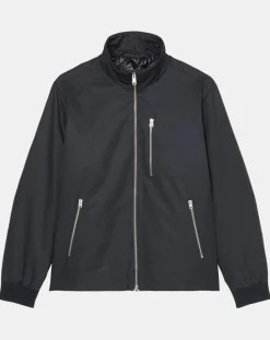 Homme Marc O'Polo Vestes, Blousons^Blouson Harringhton bleu marine