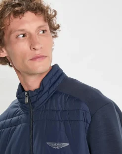 Blouson Hybrid Aston Martin Racing bleu marine-Hackett London Clearance