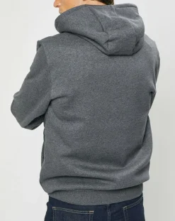 Blouson Hybride bi-matière Jersey gris-Hackett London Discount