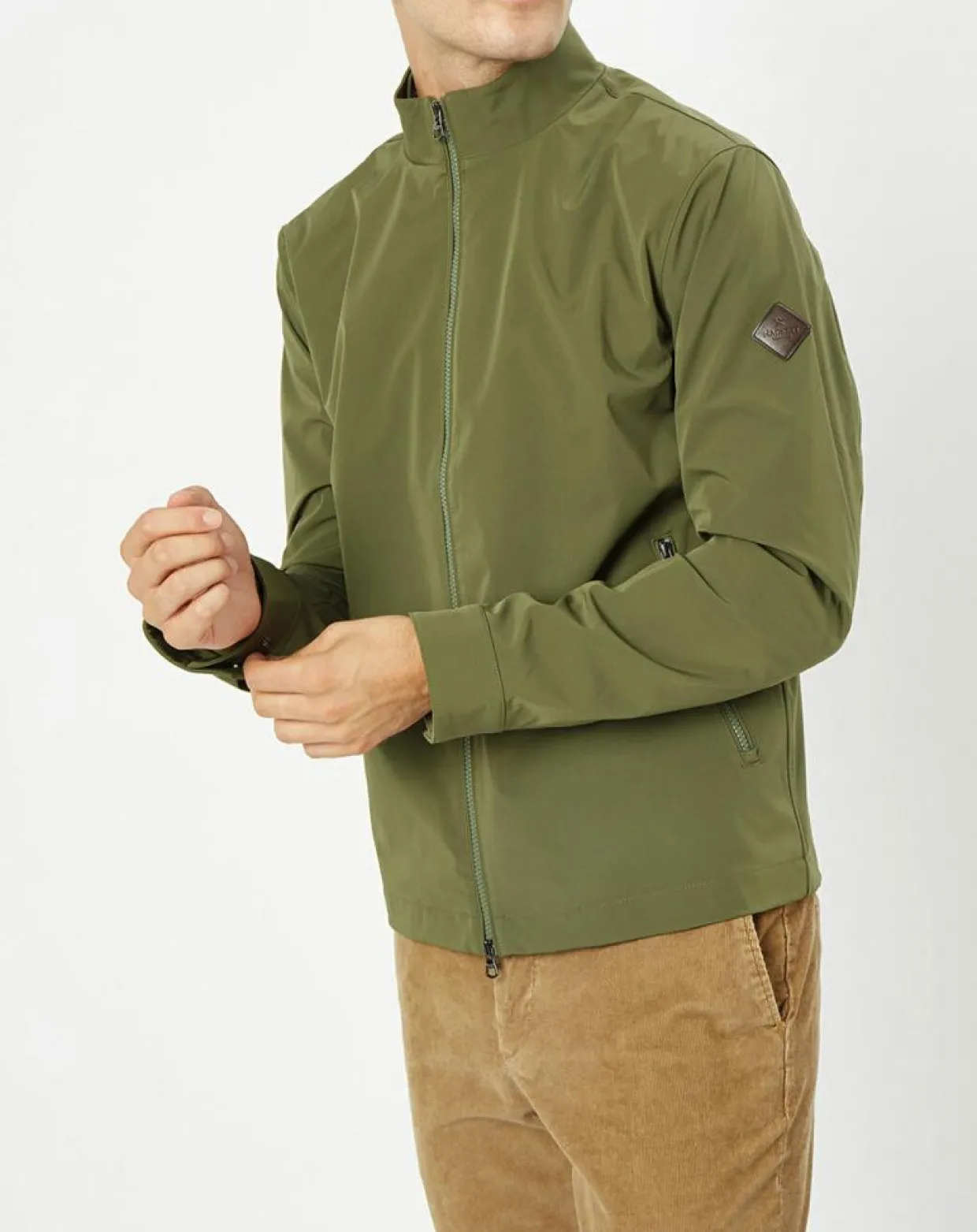 Homme Hackett London Vestes, Blousons^Blouson kaki