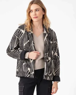 Blouson Lewis plumage-Indies Discount