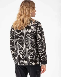 Blouson Lewis plumage-Indies Discount