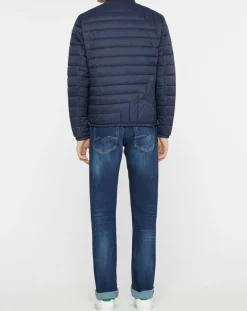 Homme Replay Vestes, Blousons^Blouson matelassé bleu marine