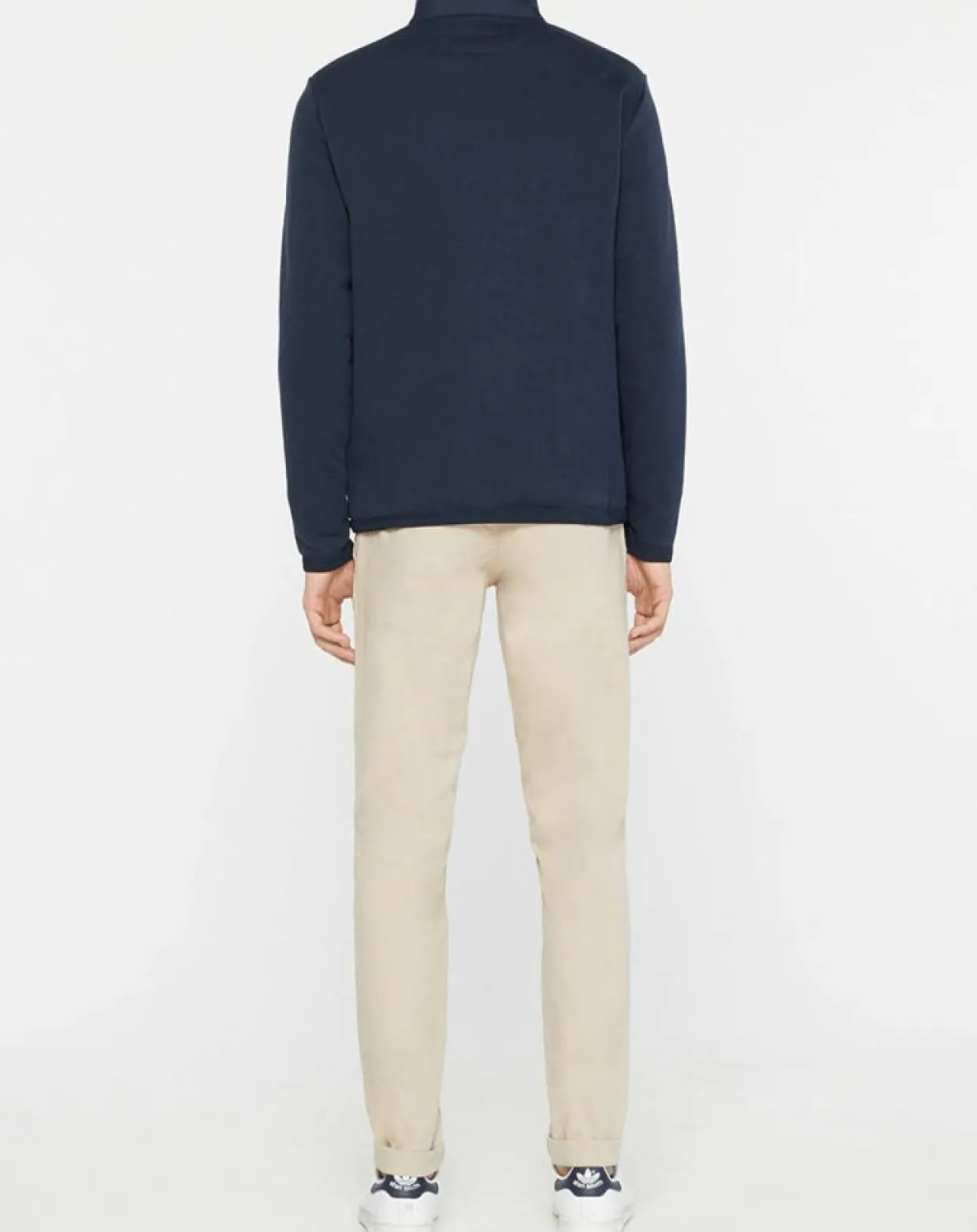 Homme Hackett London Vestes, Blousons^Blouson matelassé col montant bleu
