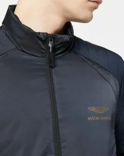Blouson Motard Aston Martin Racing bleu-Hackett London Discount