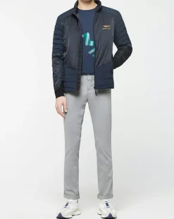 Blouson Motard Aston Martin Racing bleu-Hackett London Discount