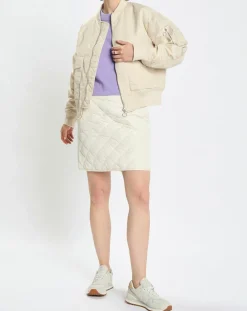 Femme Marc O'Polo Vestes, Blousons^Blouson Patch Logo beige
