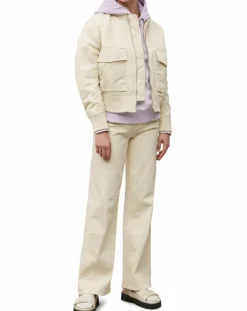 Femme Marc O'Polo Vestes, Blousons^Blouson Patch Logo beige