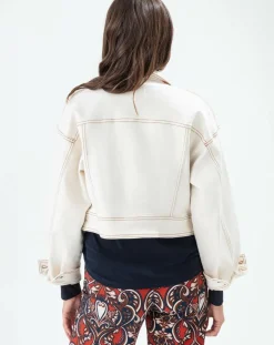 Blouson Penelope naturel/terracotta-Indies