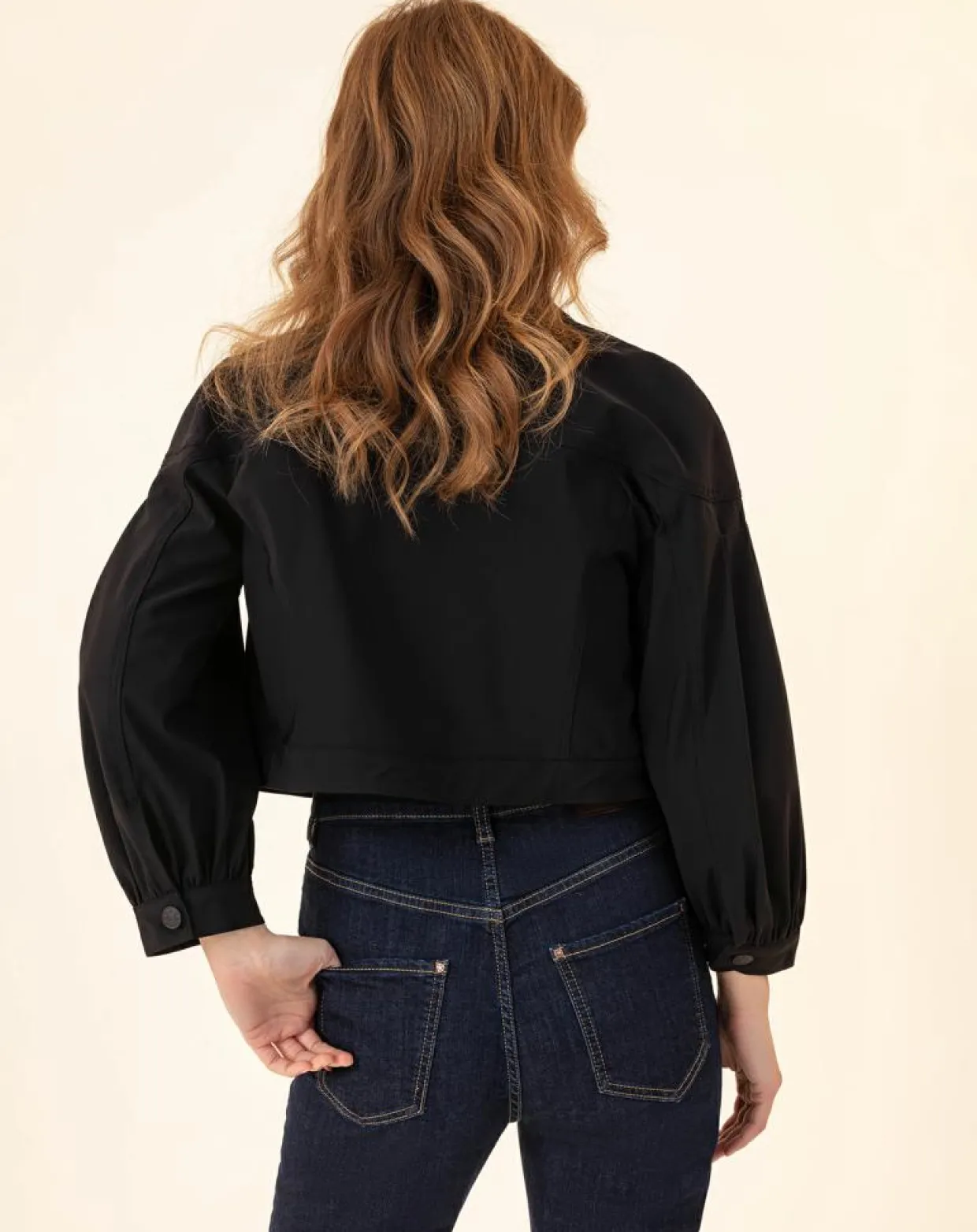 Blouson Promesse noir-Indies Outlet