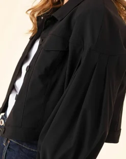 Blouson Promesse noir-Indies Outlet