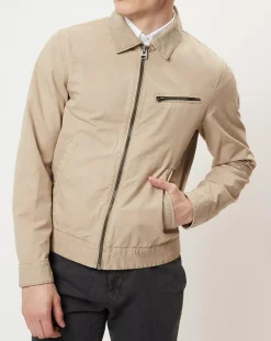 Homme Marc O'Polo Vestes, Blousons^Blouson Racer beige