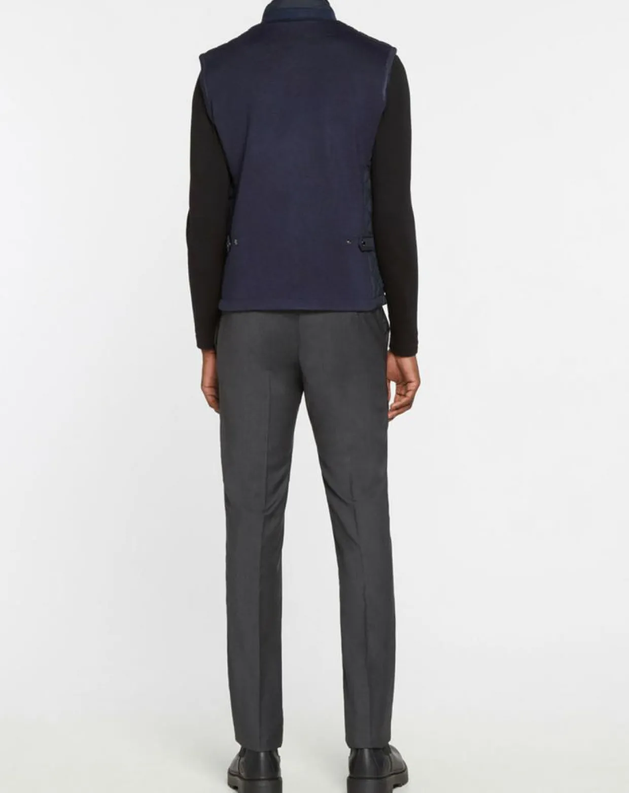 Homme Hackett London Vestes, Blousons^Blouson sans manches dos maille bleu