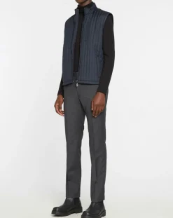 Homme Hackett London Vestes, Blousons^Blouson sans manches dos maille bleu