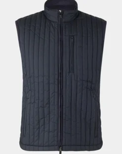 Homme Hackett London Vestes, Blousons^Blouson sans manches dos maille bleu