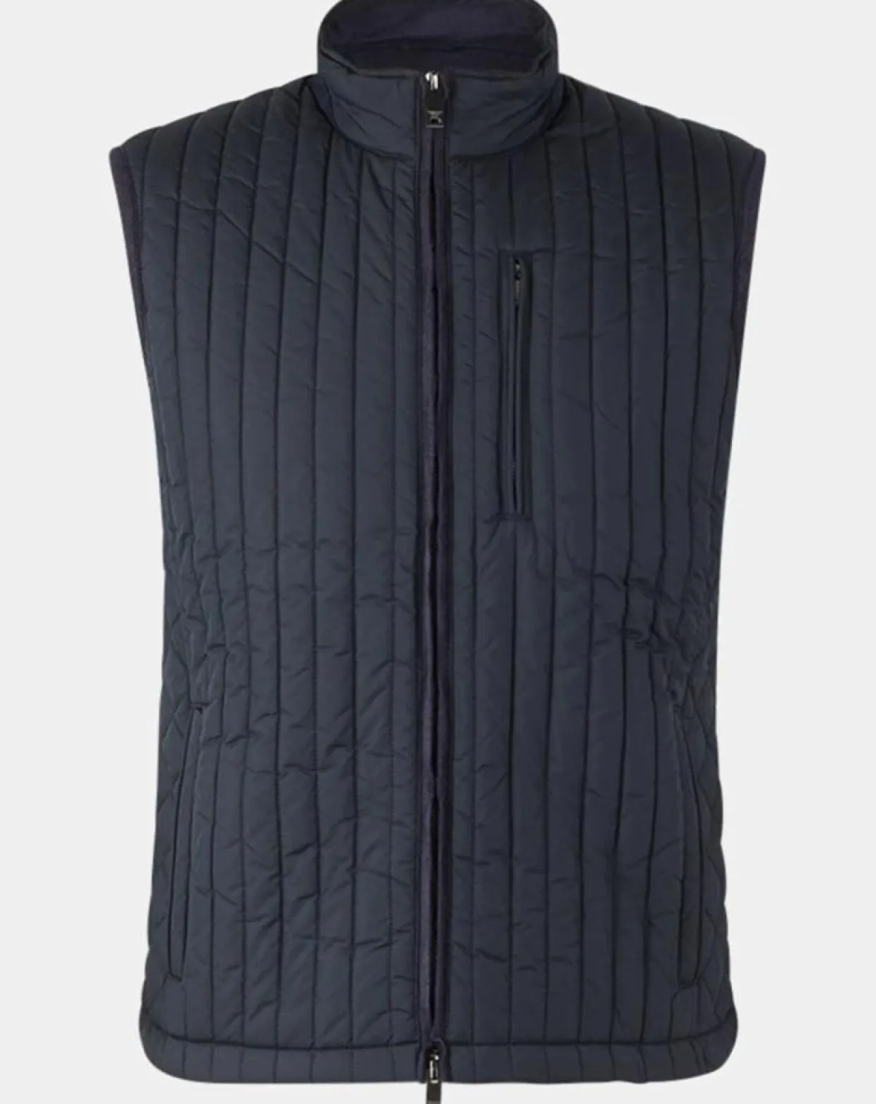 Homme Hackett London Vestes, Blousons^Blouson sans manches dos maille bleu