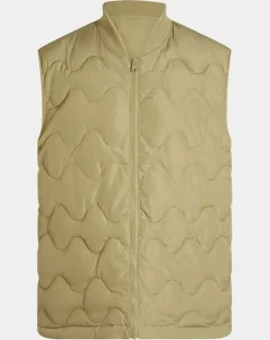 Blouson sans manches Pavest rev kaki clair-Galeries Lafayette New