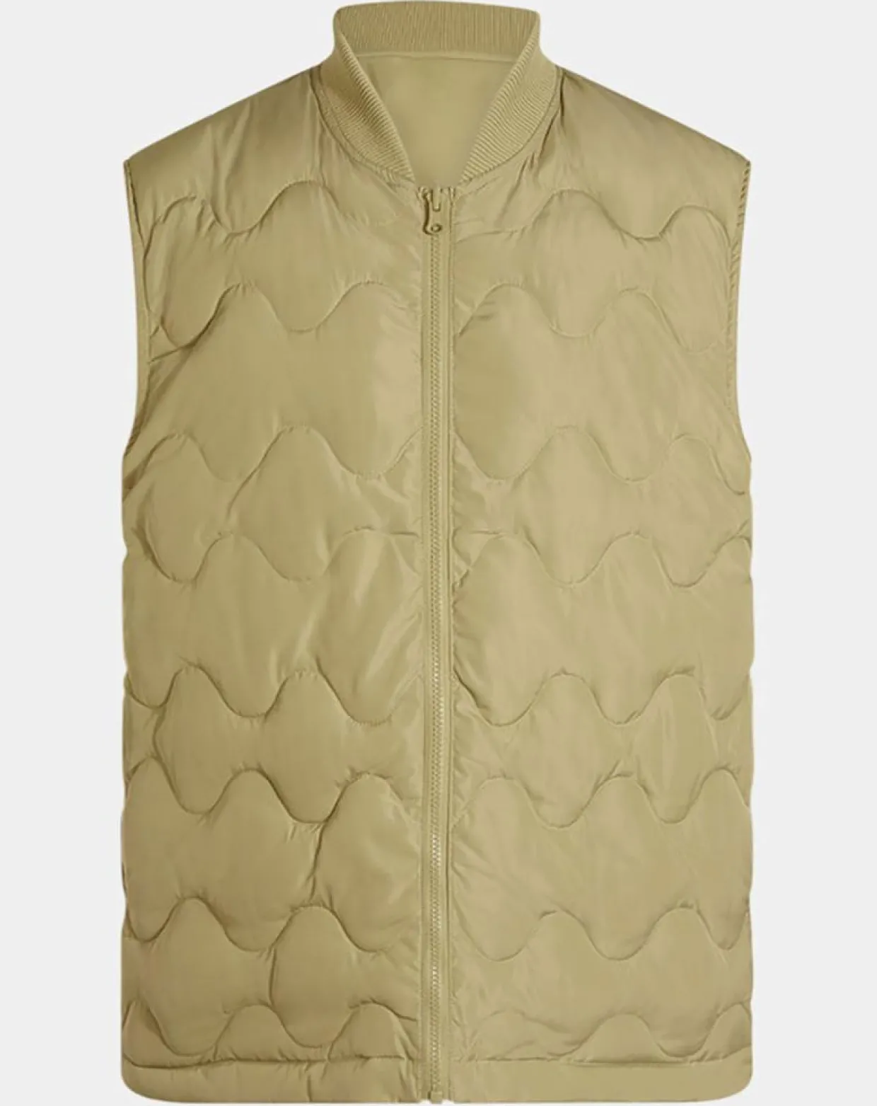 Blouson sans manches Pavest rev kaki clair-Galeries Lafayette New