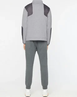 Blouson Sweat Hybride Aston Martin Racing gris-Hackett London New