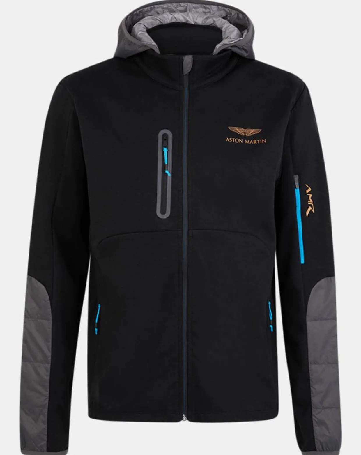 Homme Hackett London Vestes, Blousons^Blouson Sweat Hybride Aston Martin Racing noir