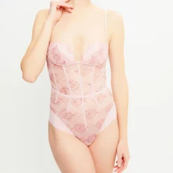 Femme La Perla Lingerie, Nuit^Body push-up sans armatures Elements rose