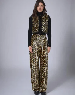 Femme Manoush Vestes, Blousons^Boléro en Velours Panther unique