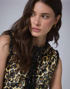 Femme Manoush Vestes, Blousons^Boléro en Velours Panther unique