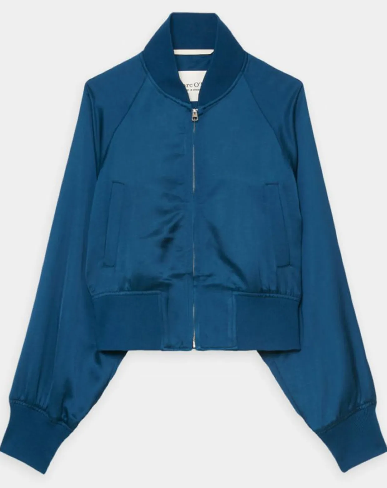 Femme Marc O'Polo Vestes, Blousons^Bomber Aviateur bleu