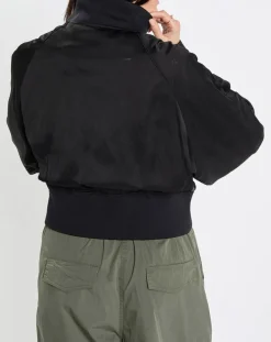 Femme Marc O'Polo Vestes, Blousons^Bomber Aviateur noir