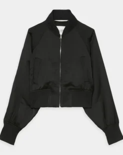 Femme Marc O'Polo Vestes, Blousons^Bomber Aviateur noir