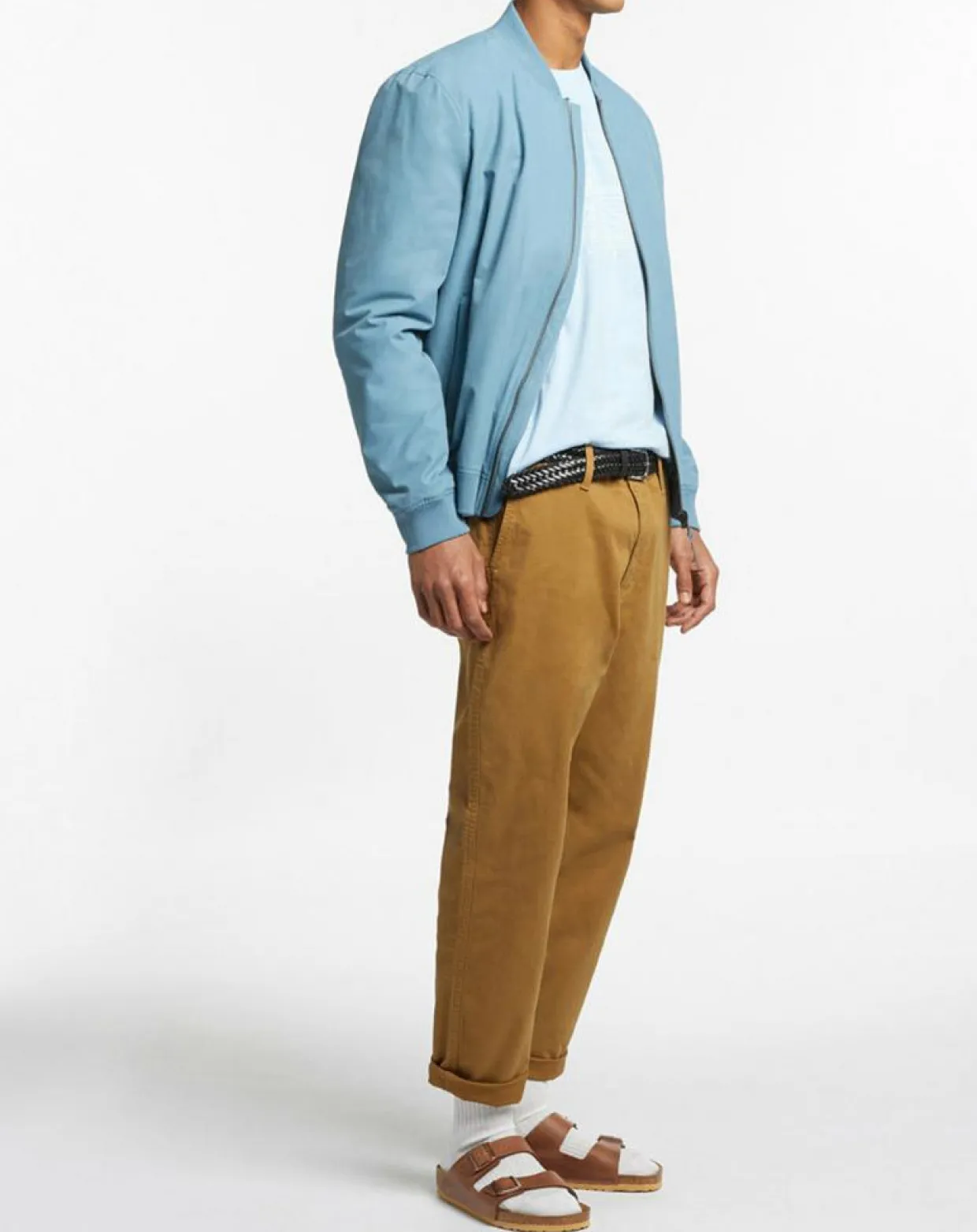 Homme Galeries Lafayette Vestes, Blousons^Bombers déperlant bleu gris