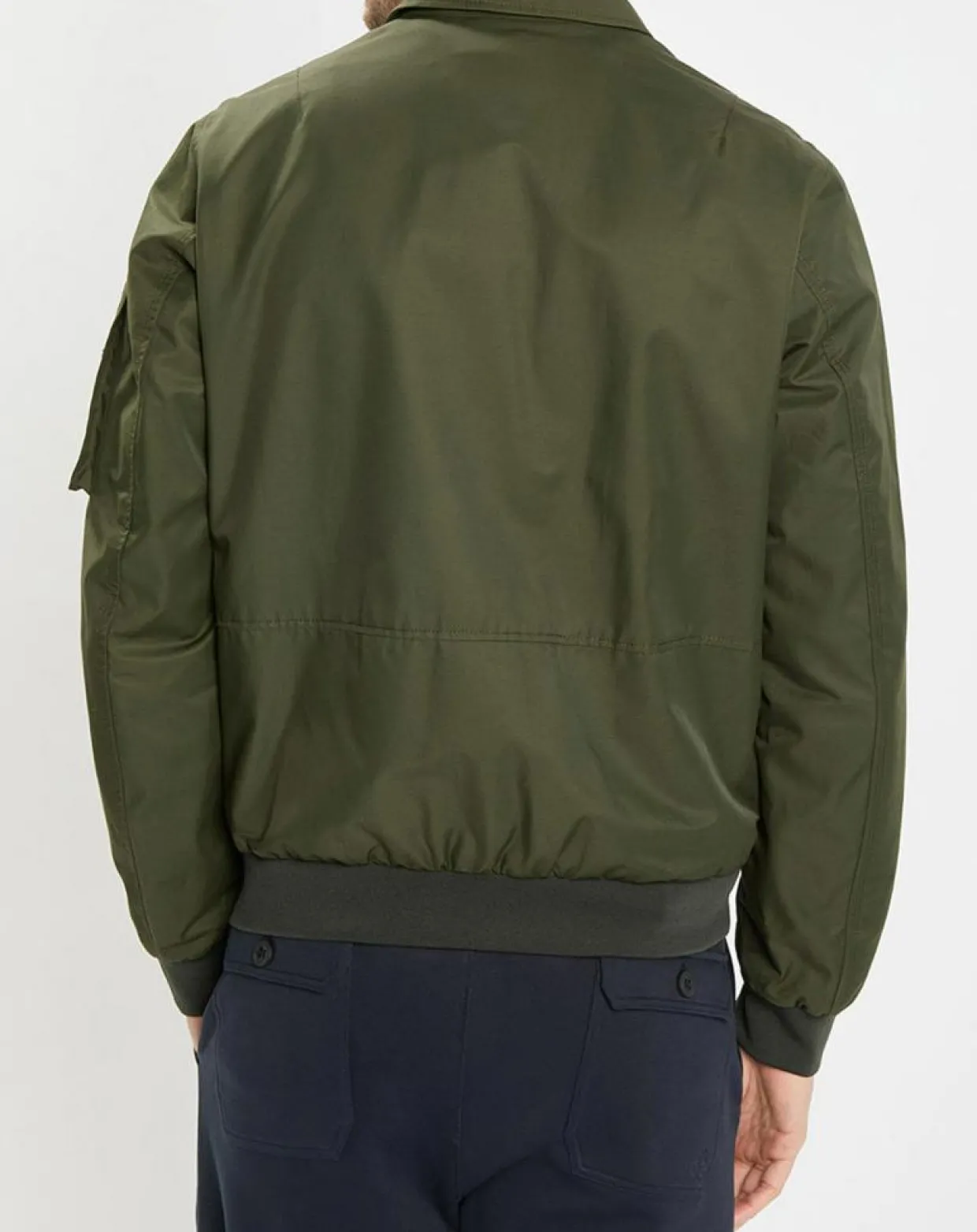 Homme Marc O'Polo Vestes, Blousons^Bombers en coton & nylon kaki