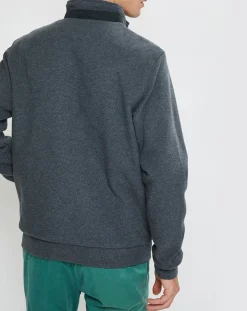 Homme Hackett London Vestes, Blousons^Bombers en jersey Point gris