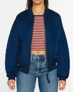 Bombers Fronce Int bleu foncé-Pepe Jeans