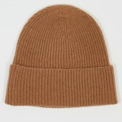 Bonnet 100% Cachemire maille perle Bonny mocha-Cashmere Tribu Outlet