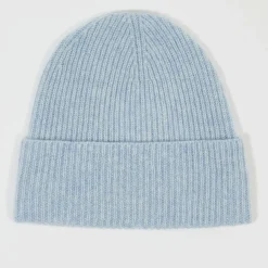 Femme Cashmere Tribu Chapeaux, Bonnets^Bonnet 100% Cachemire maille perle Bonny icy blue