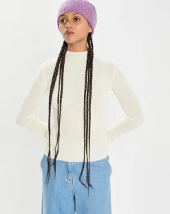 Femme Cashmere Tribu Chapeaux, Bonnets^Bonnet 100% Cachemire maille perle Bonny orchidée