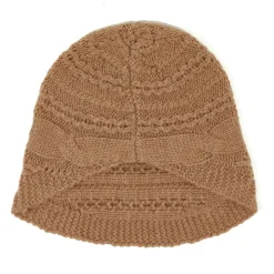 Bonnet en Laine & Cachemire Slow ocre-Lauren Vidal