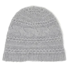 Femme Lauren Vidal Chapeaux, Bonnets^Bonnet en Laine & Cachemire Slow gris