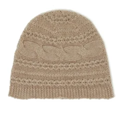 Femme Lauren Vidal Chapeaux, Bonnets^Bonnet en Laine & Cachemire Slow sable