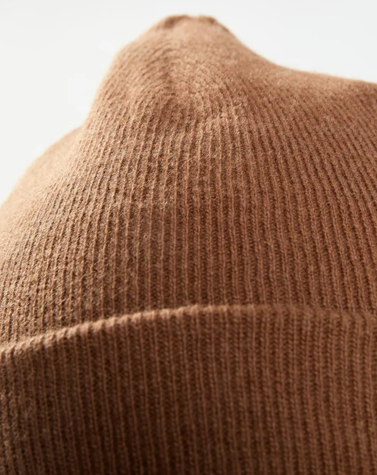Bonnet en Laine & Coton marron-Marc O'Polo Hot