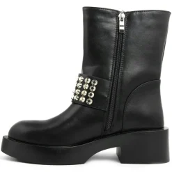 Boots Alix noires - Talon 5 cm-Lab78 Hot