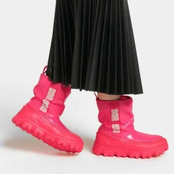 Enfant Ugg Fille^Boots Classic Brellah Mini doublés Laine roses