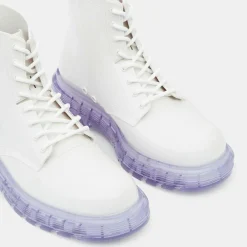 Boots Coturno blanches-Melissa Clearance