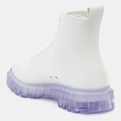 Boots Coturno blanches-Melissa Clearance