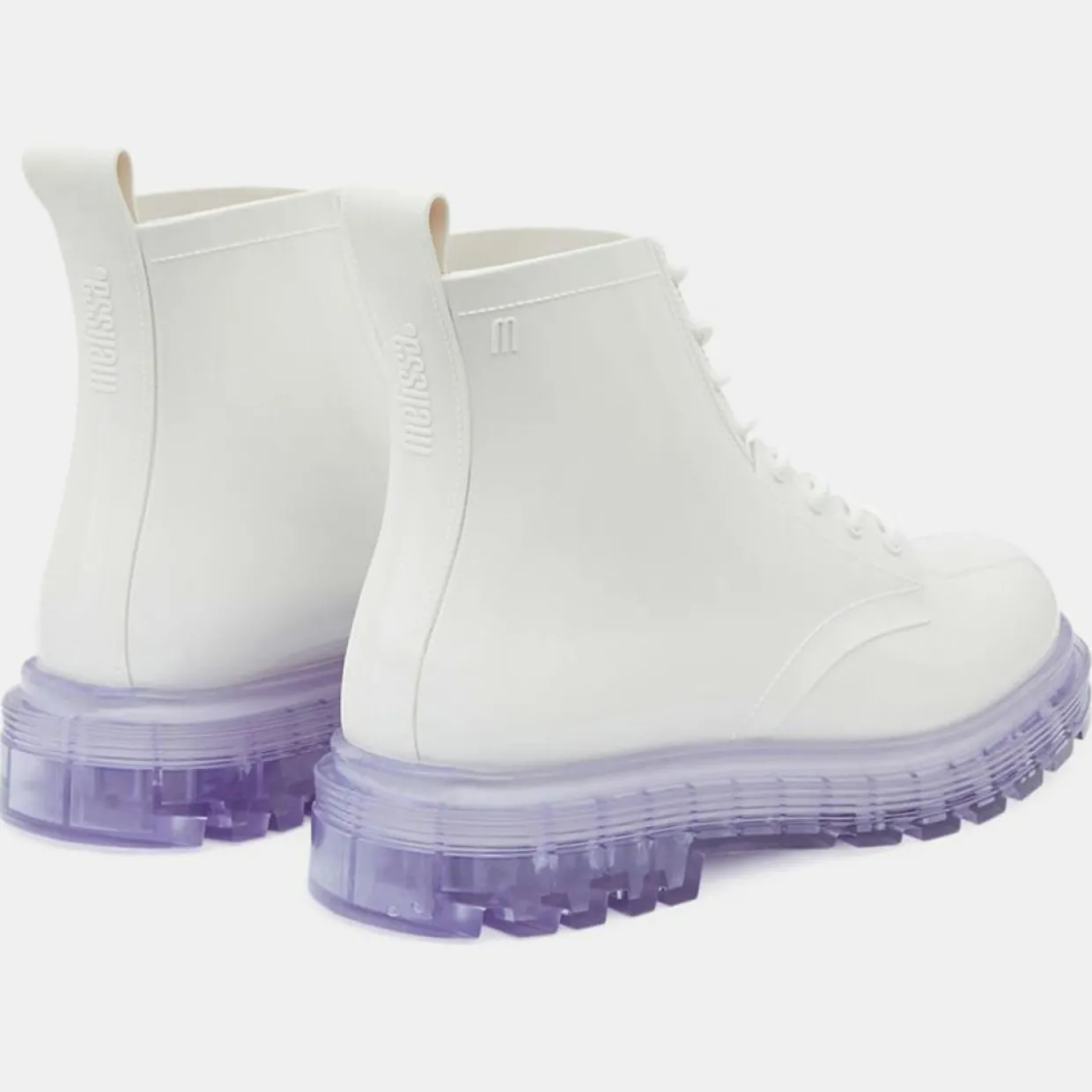 Boots Coturno blanches-Melissa Clearance