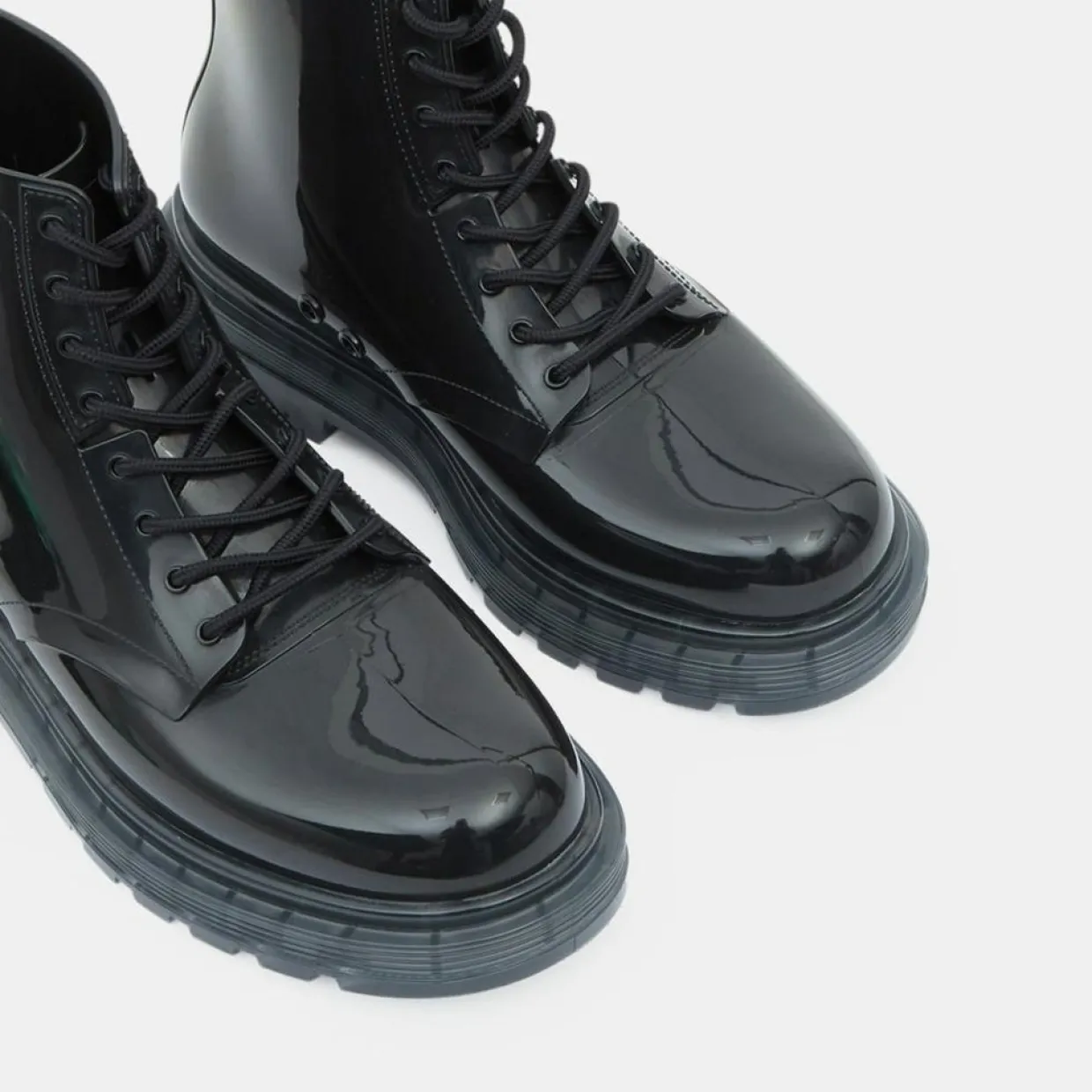 Boots Coturno noires-Melissa New