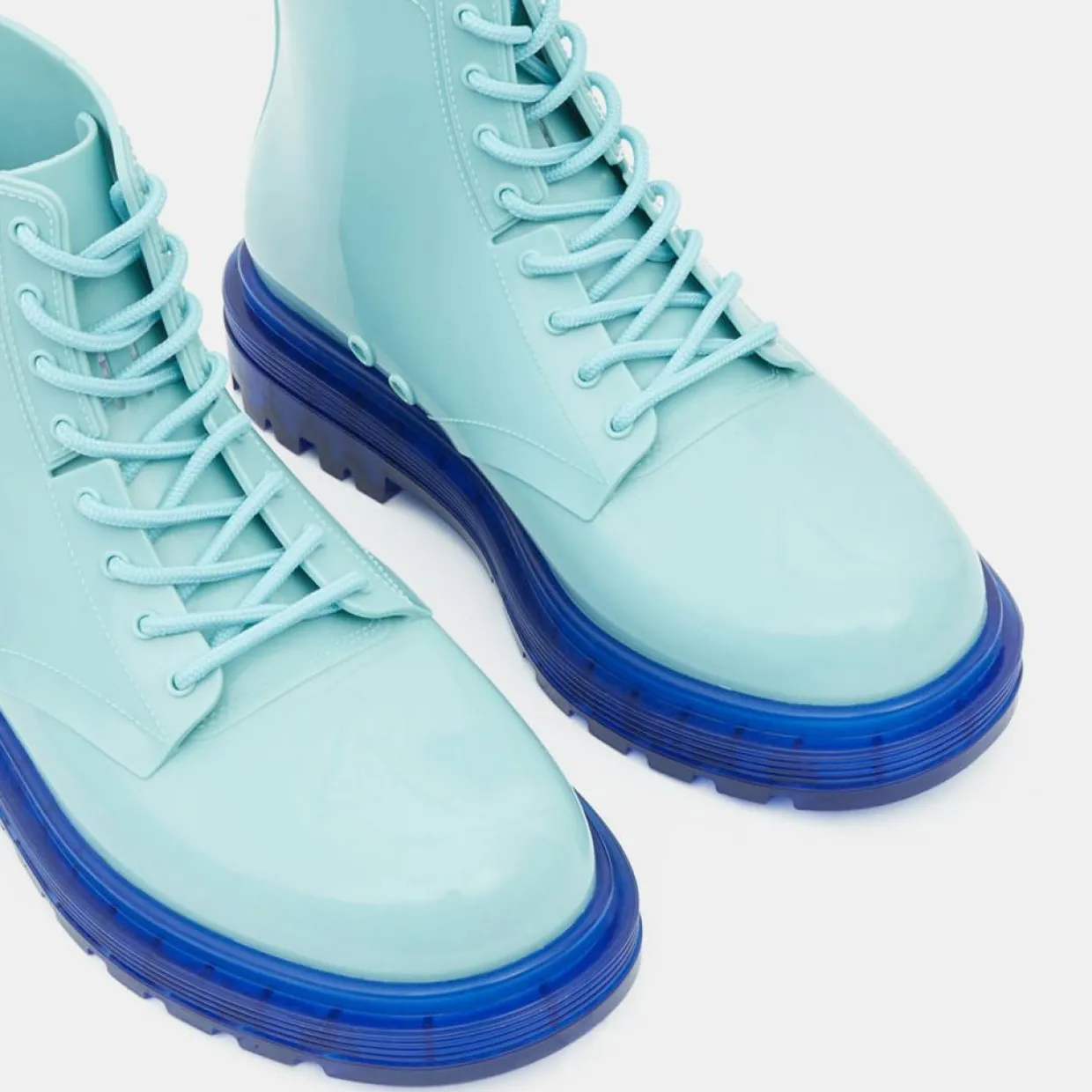 Femme Melissa Bottines^Boots Coturno Viktor & Rolf bleues